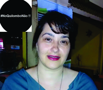 Roberta no quilombo não